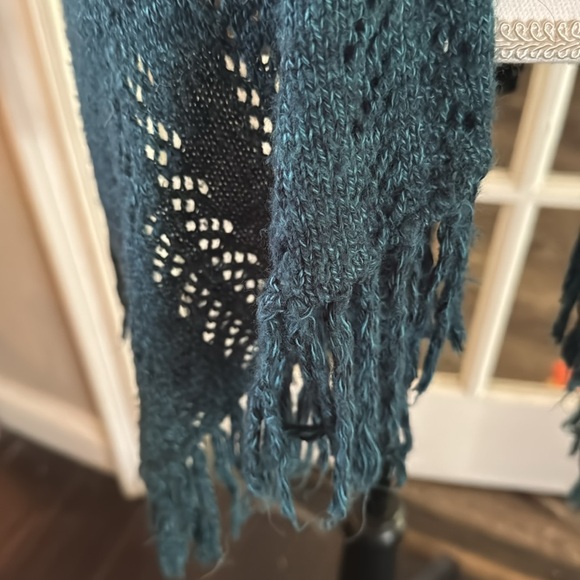 Teal Cardigan Vest - Picture 12 of 13